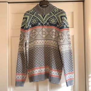 asos DESIGN quarter zip ski sweater NWOT